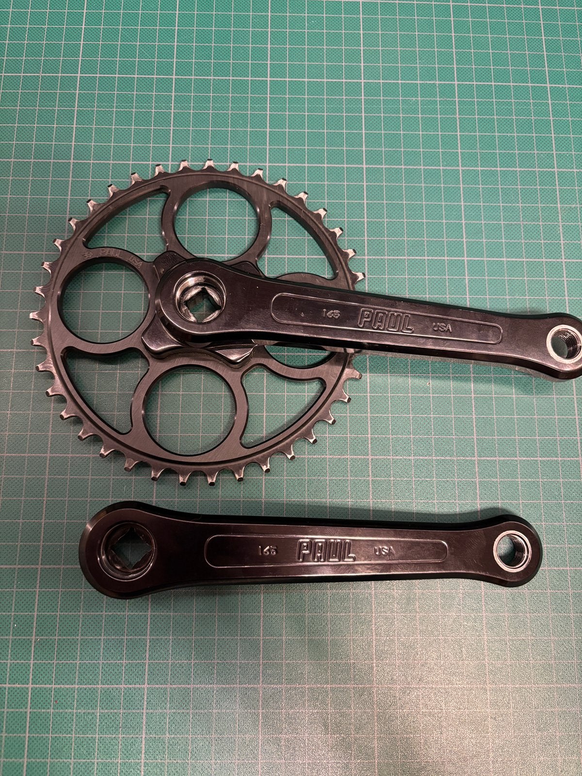 Paul Components track crankset, Ophalen of Verzenden, Zo goed als nieuw