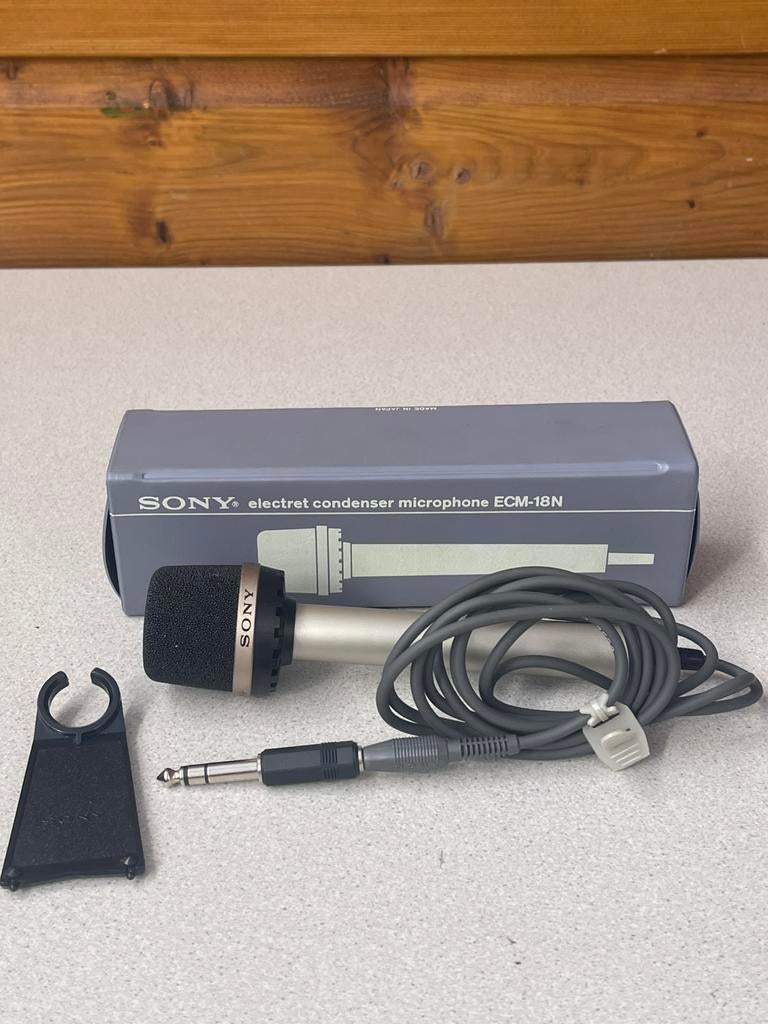 Sony ECM-18N, Ophalen of Verzenden, Zo goed als nieuw, Overige typen