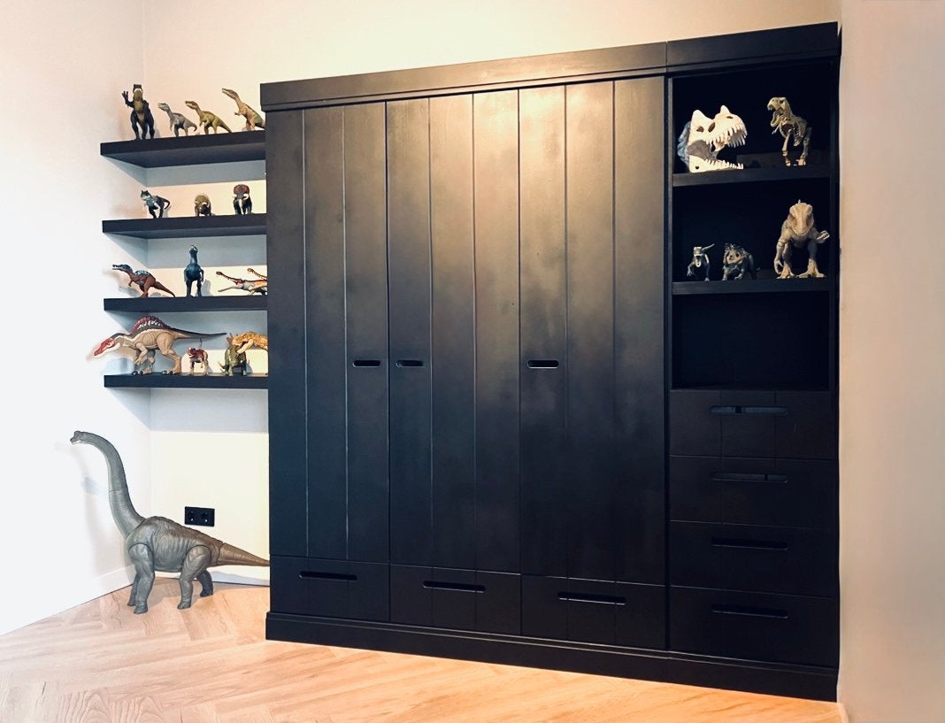 Woood Connect kast 3-deurs, Huis en Inrichting, Ophalen, 100 tot 150 cm, Zo goed als nieuw, 50 tot 75 cm