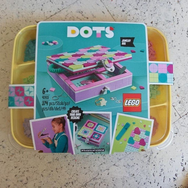 LEGO DOTS Sieradendoos 41915 - Zo goed als nieuw, Ophalen of Verzenden, Zo goed als nieuw
