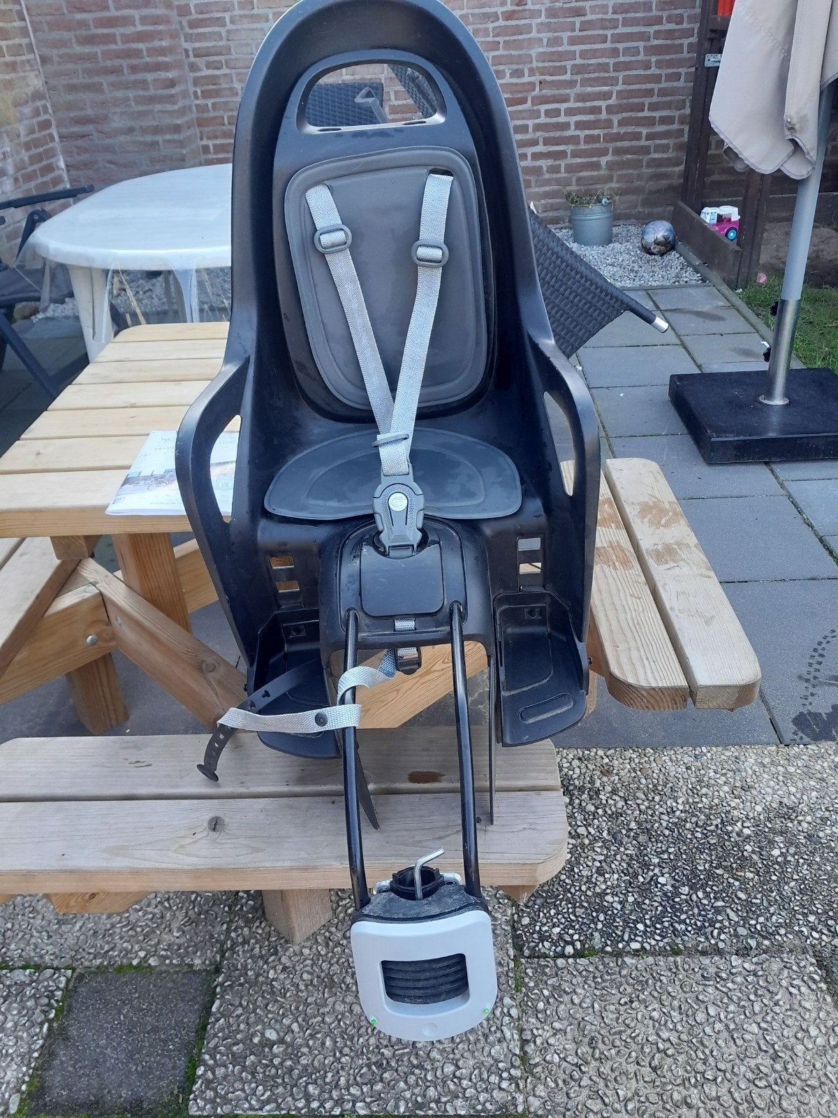 fietsstoeltje, Ophalen of Verzenden, Zo goed als nieuw