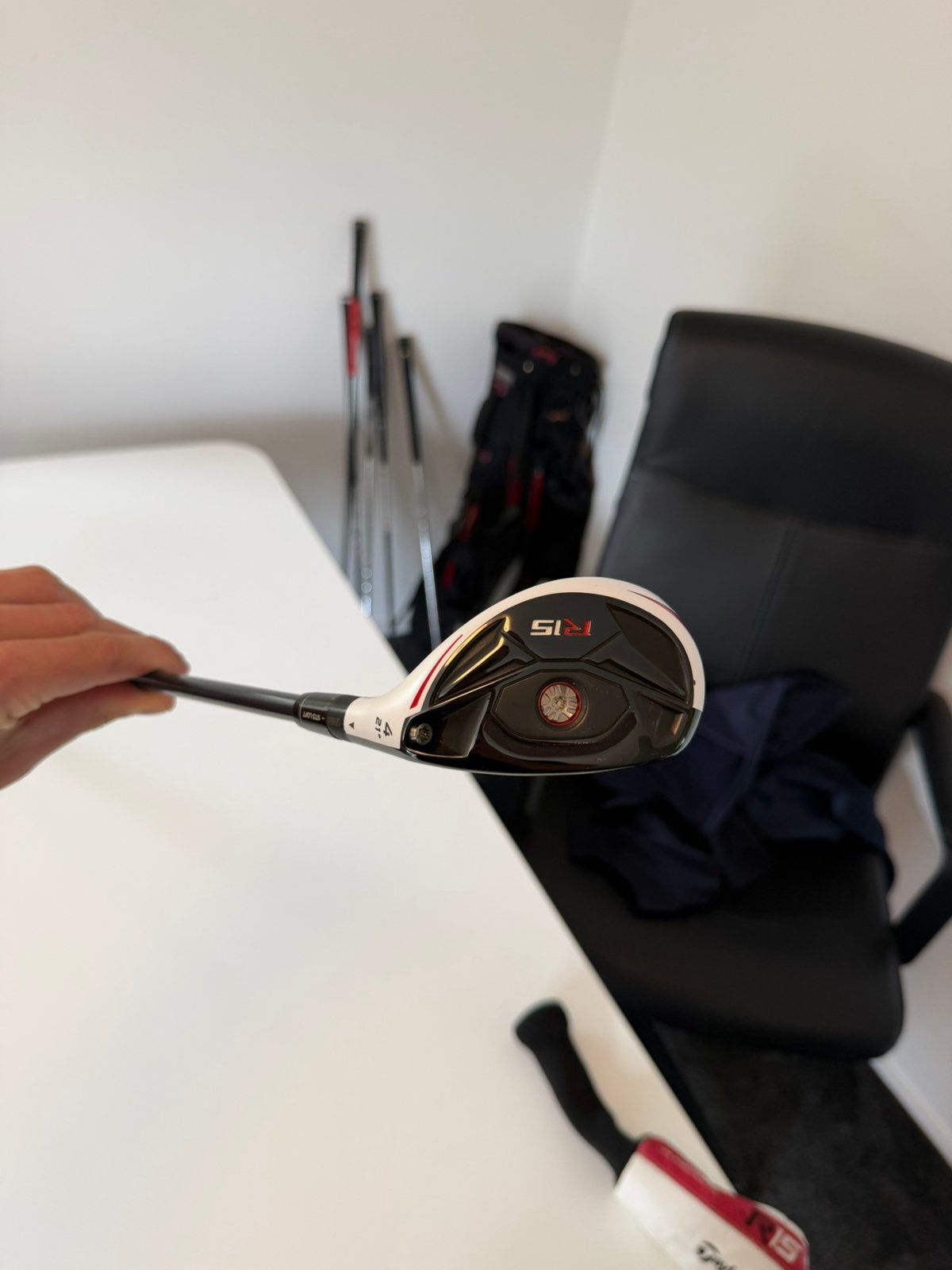Taylormade R15 hybride 4 - R flex - Testen ok! Topstaat, Overige merken, -, Ophalen of Verzenden, Zo goed als nieuw