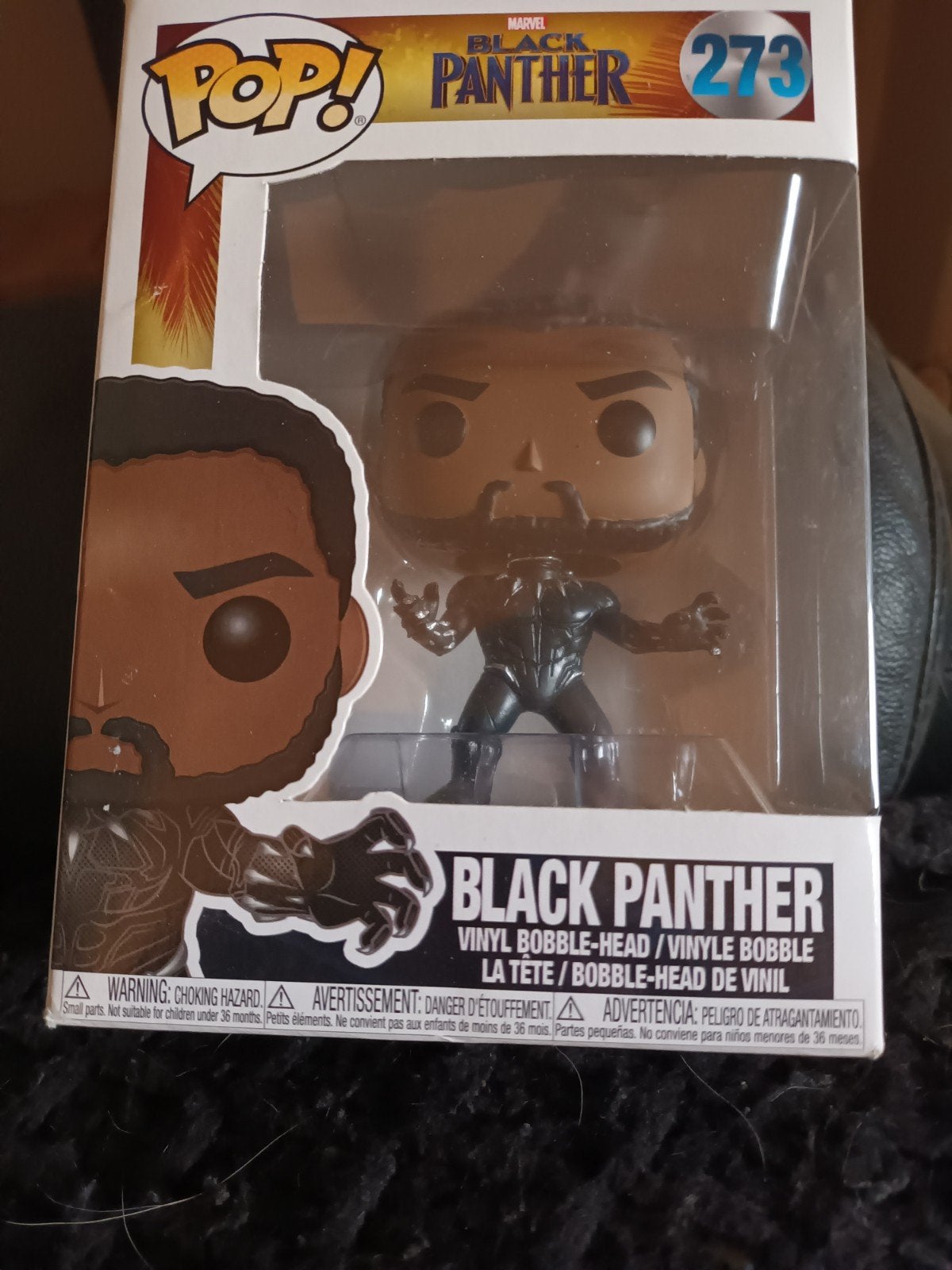 Funko Pop! Marvel Black Panther #273 Vinyl Bobble-Head, Ophalen of Verzenden, Zo goed als nieuw