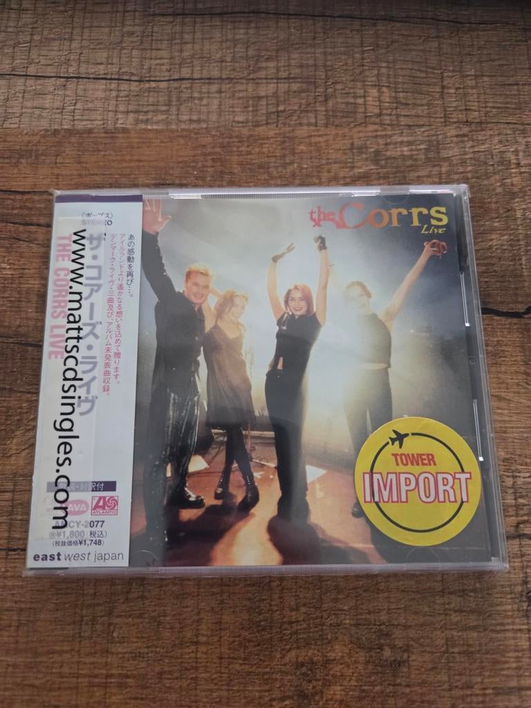 The Corrs Live CD Japanse importversie, Cd's en Dvd's, Cd's | Pop, Nieuw in verpakking, 1990 - 1999, Ophalen of Verzenden