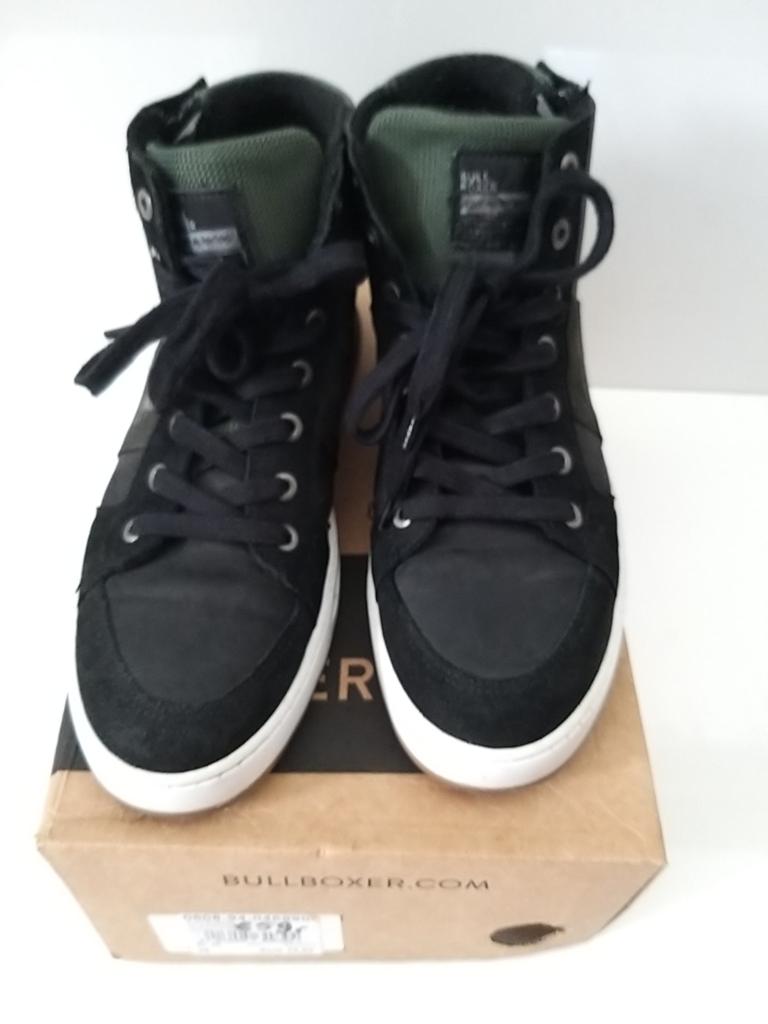 Bullboxer blackgreen jongens boots mt 39 zgan, Ophalen of Verzenden, Zo goed als nieuw, Jongen, Laarzen