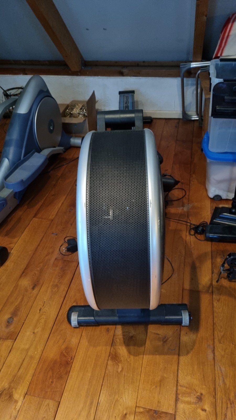Roeiapparaat en crosstrainer, Sport en Fitness, Fitnessapparatuur, Ophalen, Gebruikt, Crosstrainer