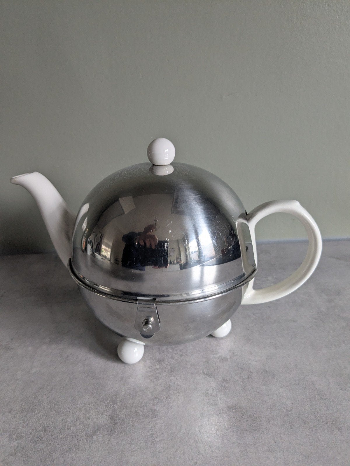 Theepot Thermo the. Bredemeyer., Ophalen of Verzenden, Overige materialen, Pot, Bus of Blik