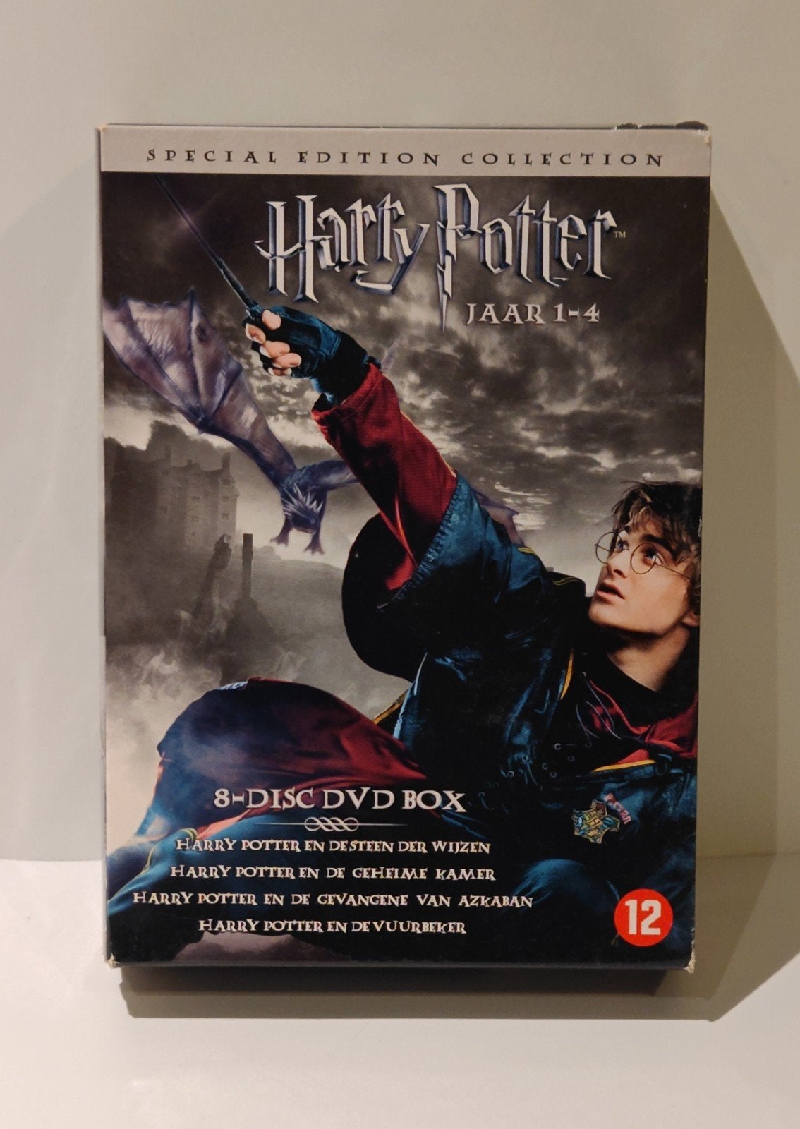 Harry Potter Jaren 1-4 DVD Boxset - Special Edition, Gebruikt, Nederlands, Ophalen of Verzenden, Nederlands