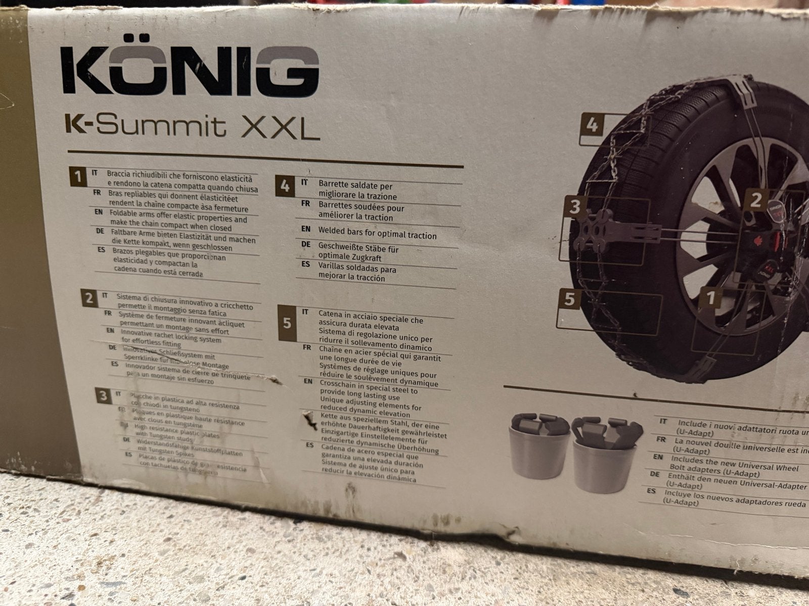 König K-Summit XXL Sneeuwkettingen - Nieuw in doos, Ophalen, Nieuw