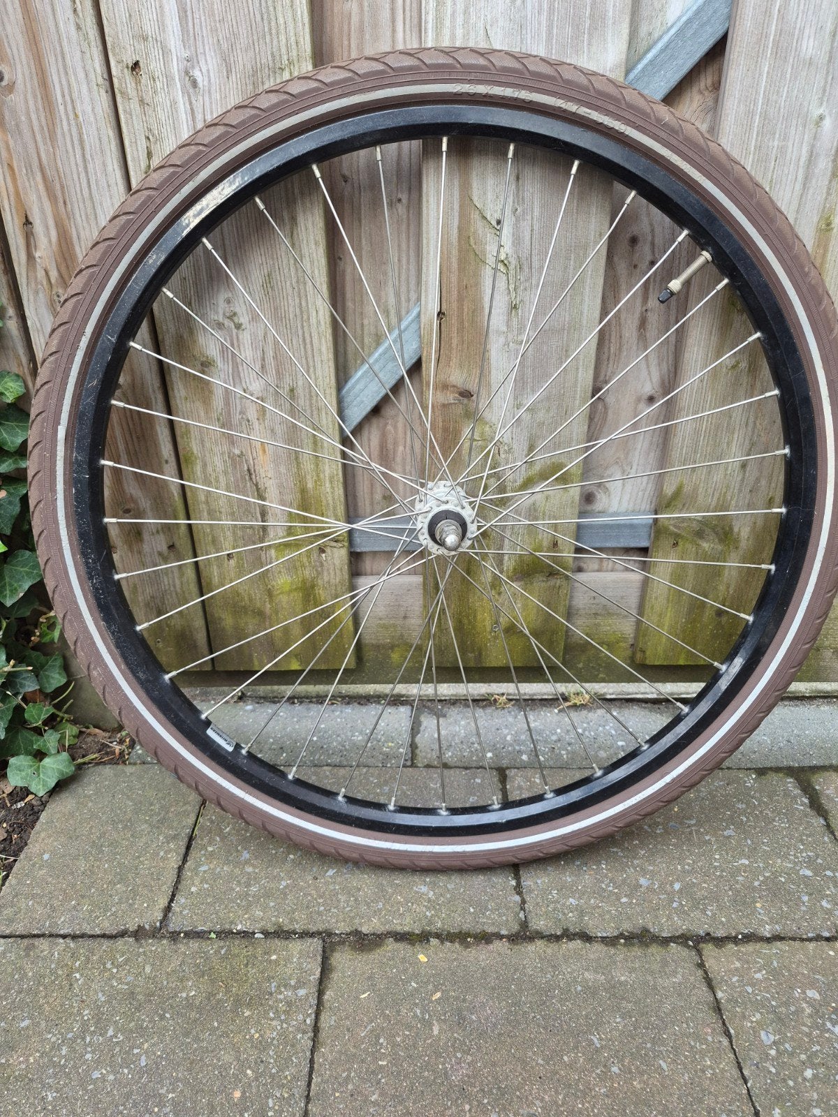 Fietswiel 26 inch kleur zwart, Fietsen en Brommers, Fietsonderdelen, Ophalen