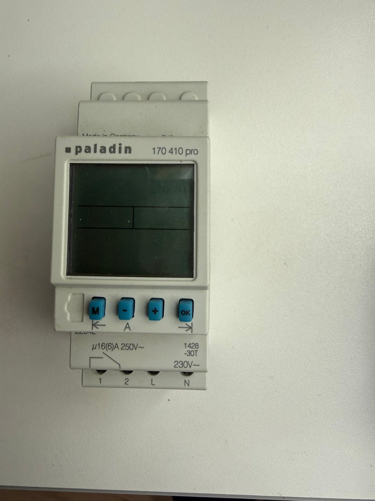 Paladin digitale schakelklok, Ophalen of Verzenden, Zo goed als nieuw