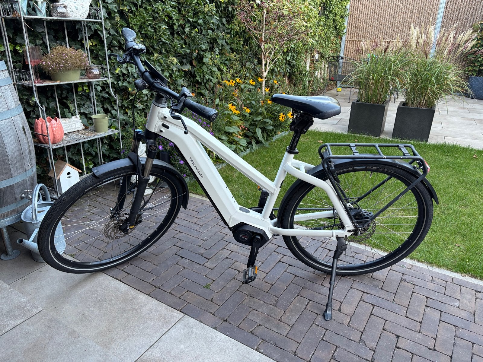 Riese & Müller Charger3 GT Vario E-bike met navigatie, Zo goed als nieuw, 47 tot 51 cm, 50 km per accu of meer, Ophalen