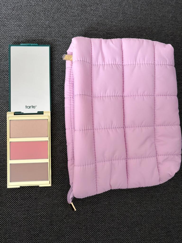 Tarte gezichtspalet en make-up tas, Ophalen of Verzenden, Nieuw, Roze, Dame