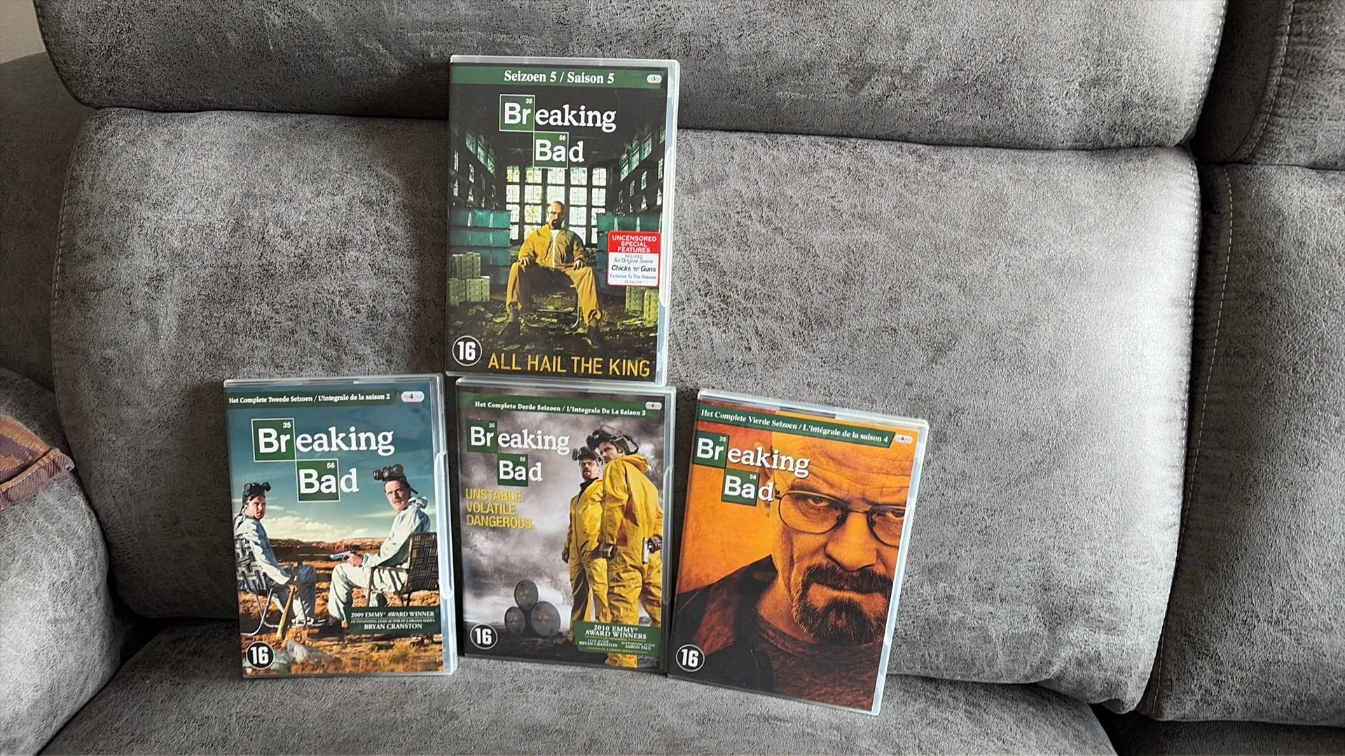 DVD Braeking bad, Vanaf 16 jaar, Ophalen, Zo goed als nieuw