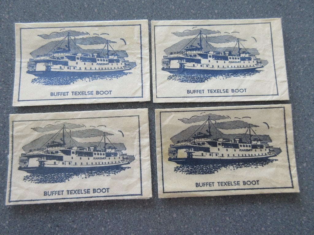 4 x Texel, Buffet Texelse Boor (3e), Verzenden, Nederland