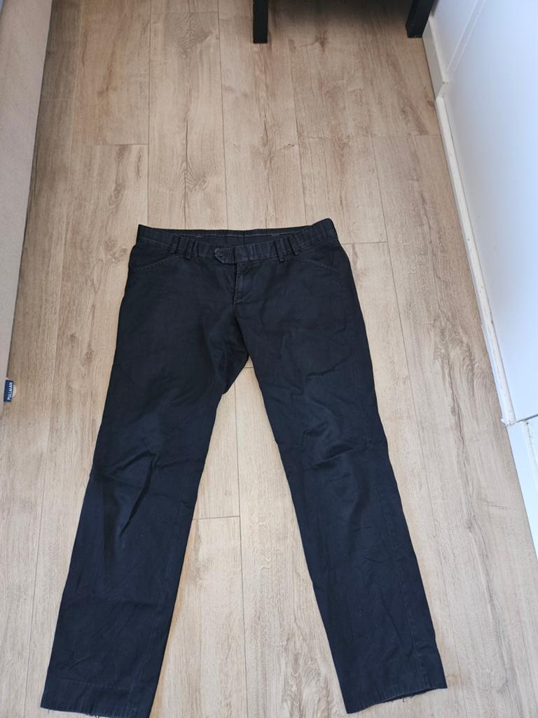Gucci Zwarte Broek - Maat 38/40 (M), Kleding | Heren, Overige Herenkleding, Ophalen of Verzenden, Gedragen