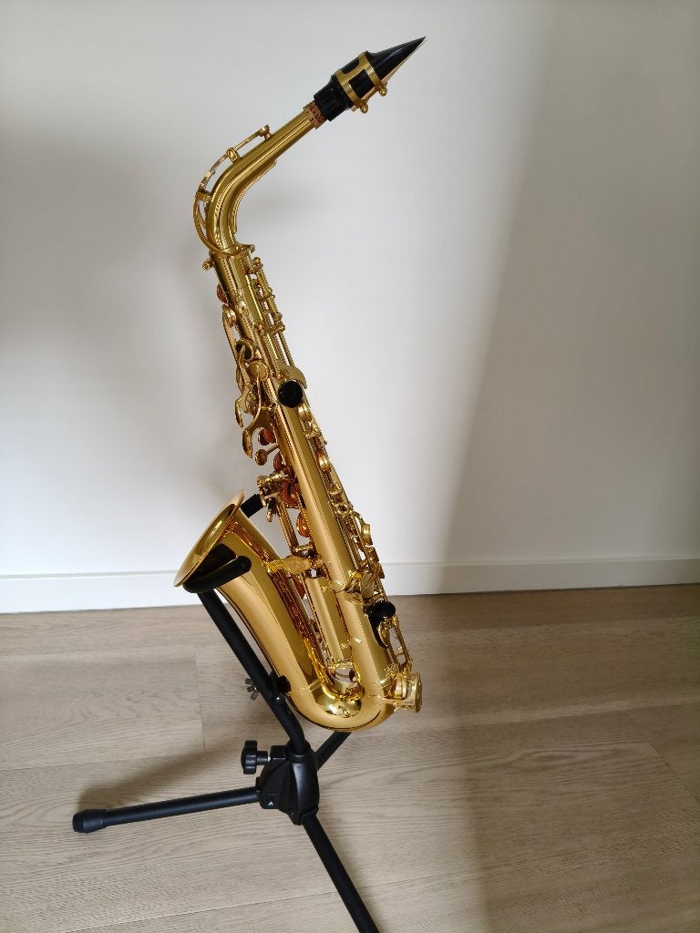 Yamaha yas 275 Altsaxofoon, Ophalen of Verzenden, Zo goed als nieuw, Alt, Met koffer