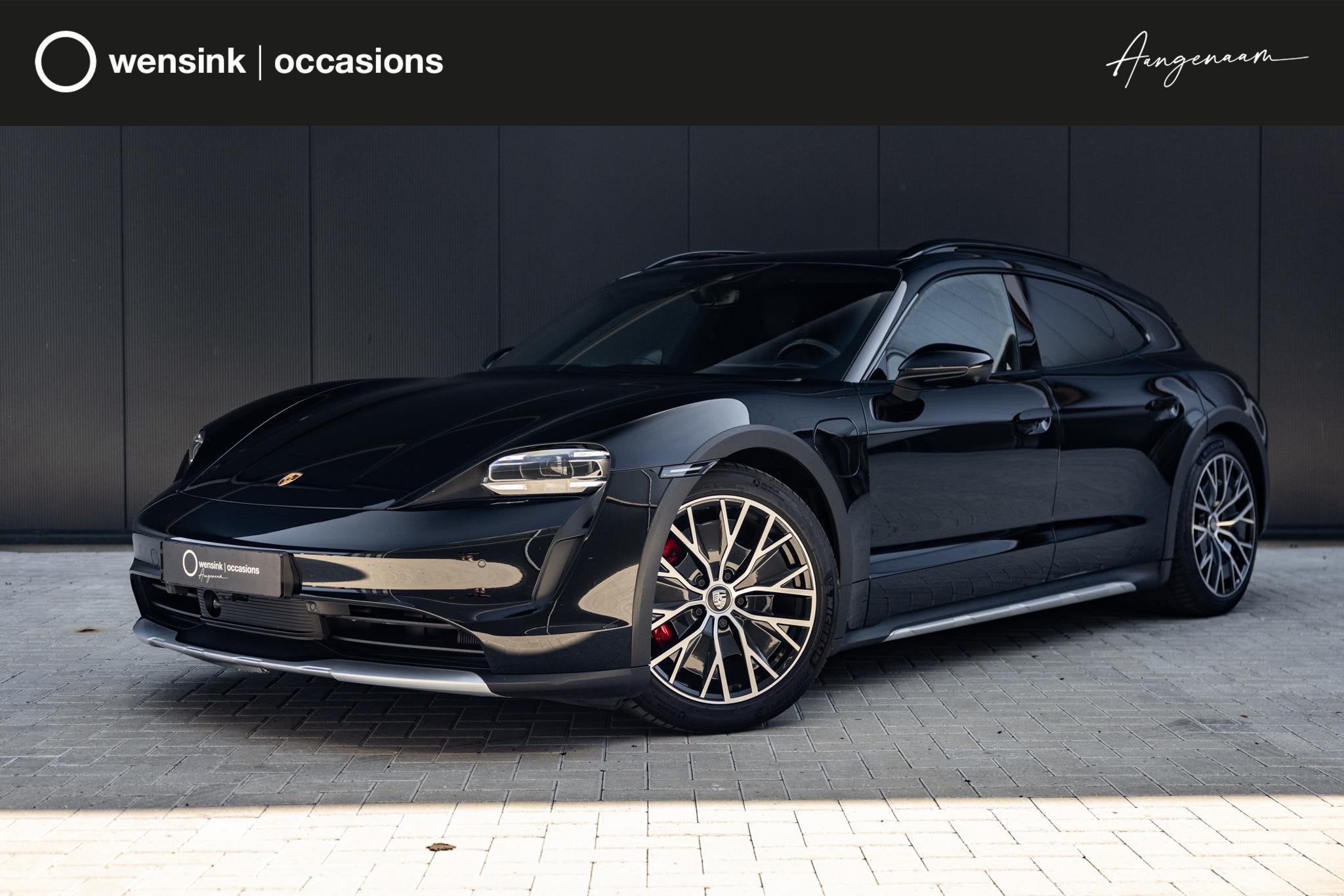 Porsche Taycan Cross Turismo 4S 93 kWh | SOH 88% | Bose Audi, Auto's, Dealer onderhouden, Automatische klimaatregeling, Zwart