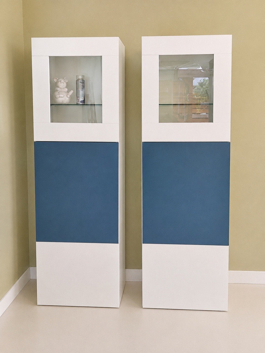 Ikea besta 5x deur lappviken blauw, Ophalen, Minder dan 150 cm, Minder dan 100 cm, 25 tot 50 cm