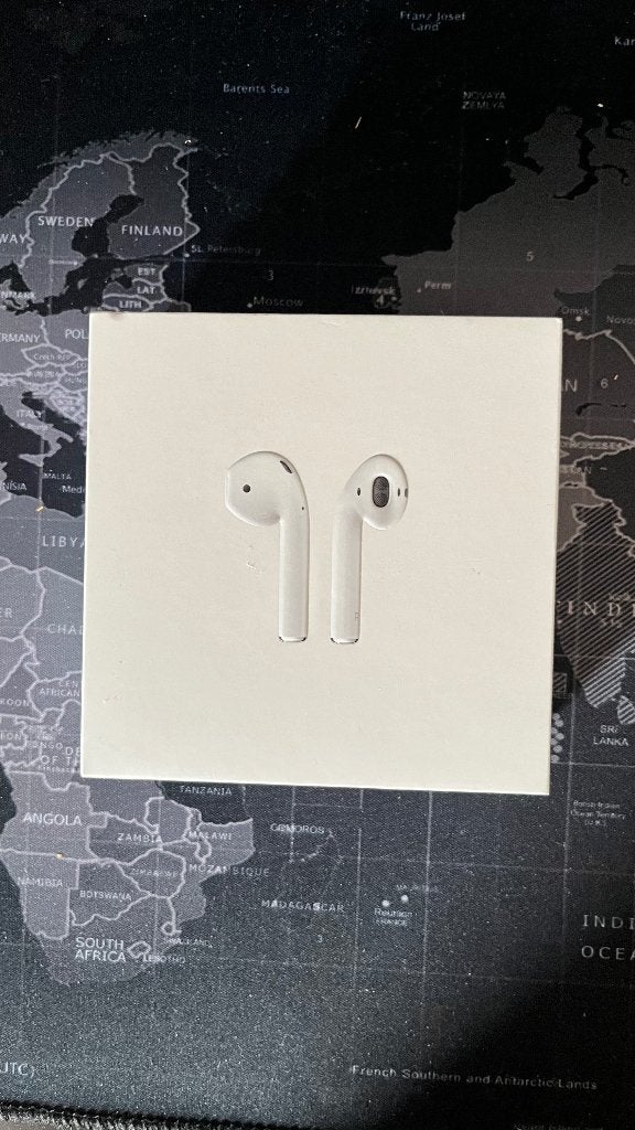 AirPods 2 Apple, Telecommunicatie, Mobiele telefoons | Oordopjes, Gebruikt, Verzenden, Apple, In oorschelp (earbud)