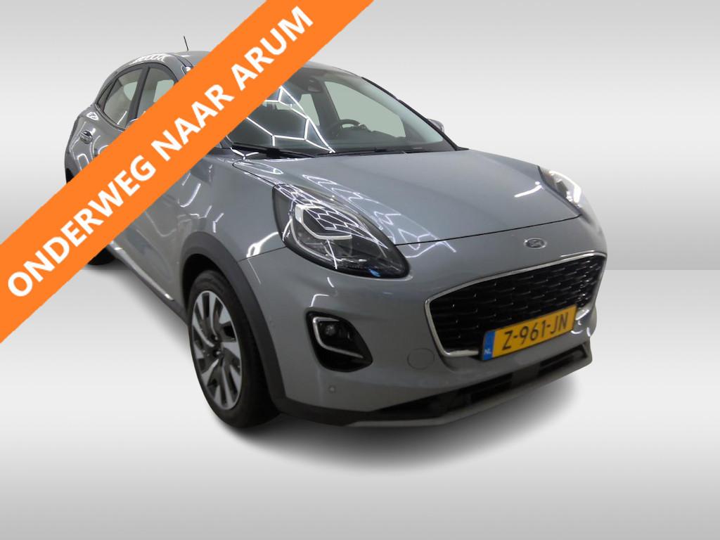 Ford Puma 1.0 EcoBoost 125PK Hybrid Titanium NAVI | LMV | PD, Voorwielaandrijving, Euro 6, Origineel Nederlands, Bedrijf