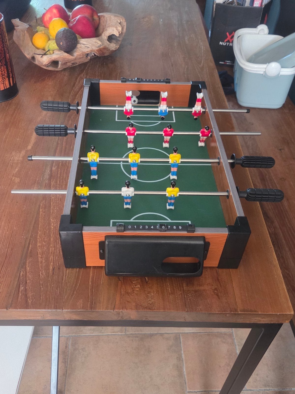 tafelvoetbal, Ophalen, Zo goed als nieuw
