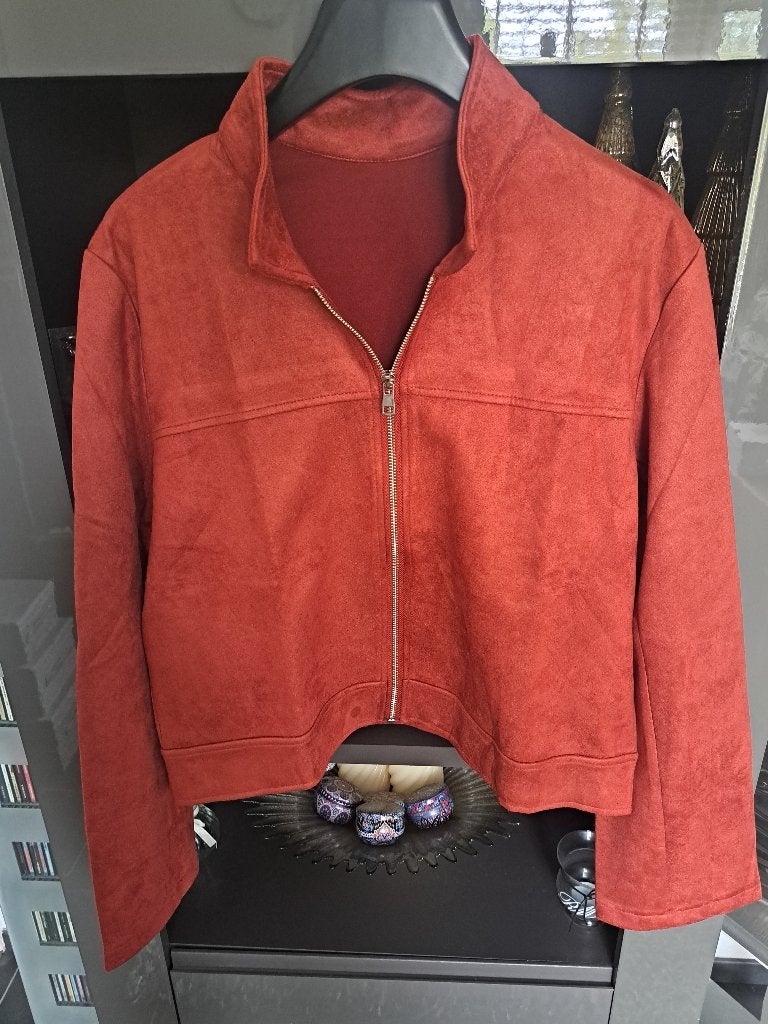 Dames Bomber jackje, Kleding | Dames, Bruin, Nieuw, Onbekend, Boven de knie