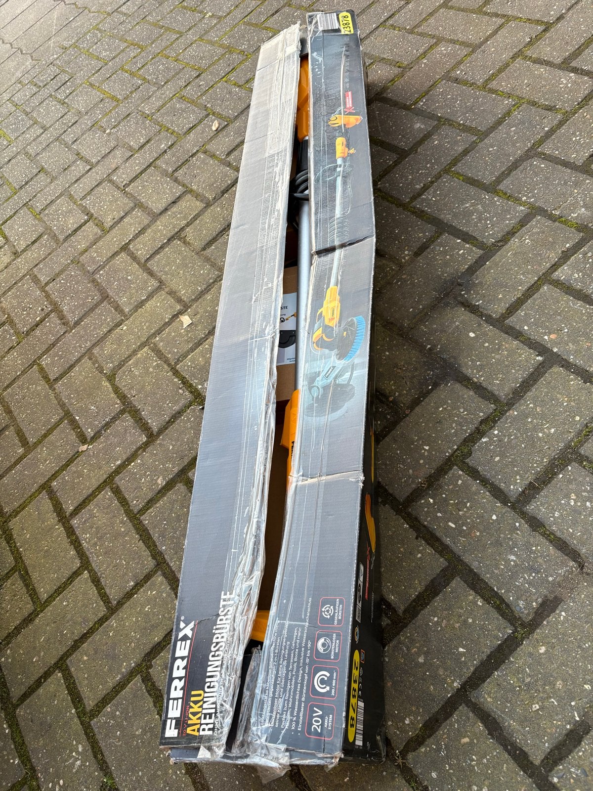 Ferrex 20V Accu Reinigingsborstel - Nieuw in doos, Ophalen, Nieuw