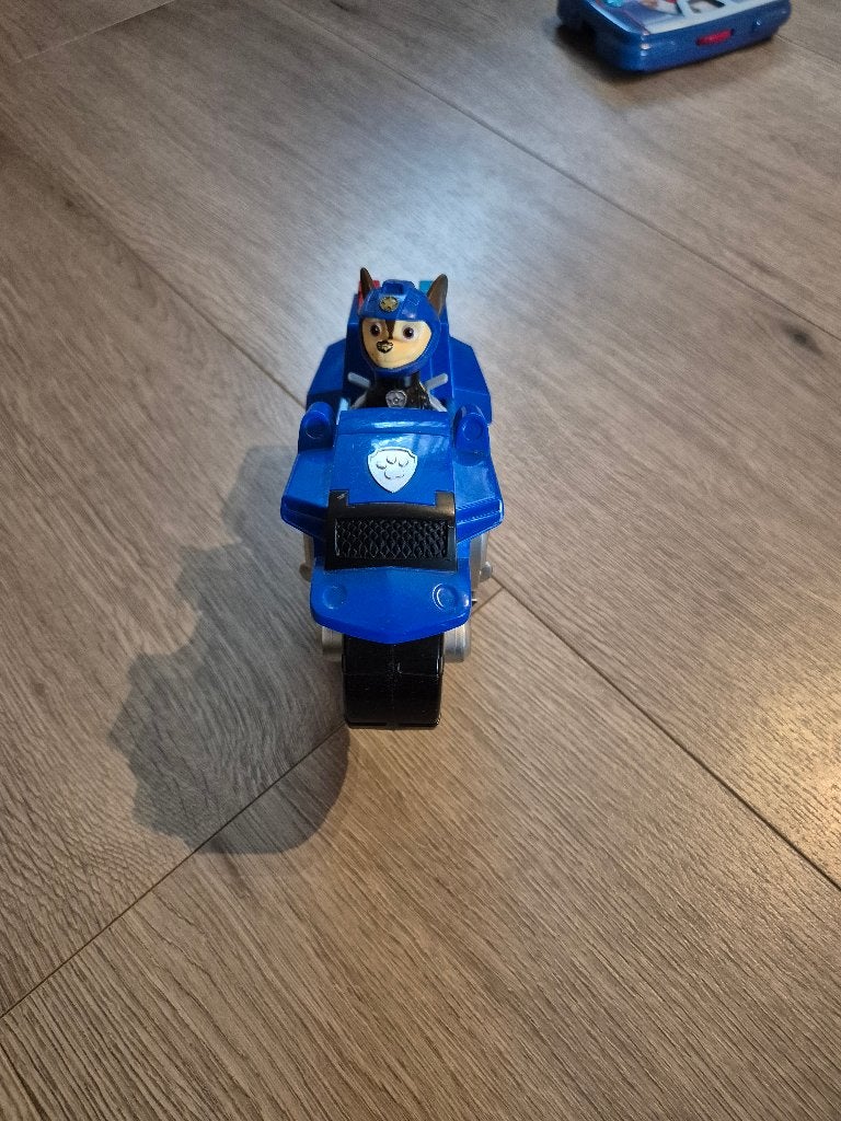 PAW Patrol Moto Pups - Chase Terugtrekmotor, Ophalen, Zo goed als nieuw