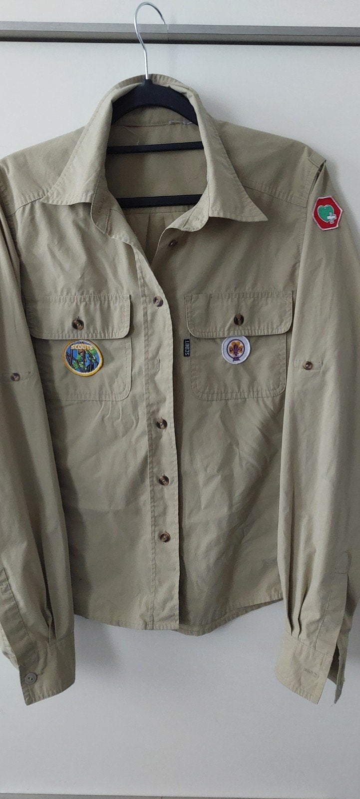 Scouting blouse maat 38, gebruikt, Verzamelen, Ophalen, Gebruikt, Kleding