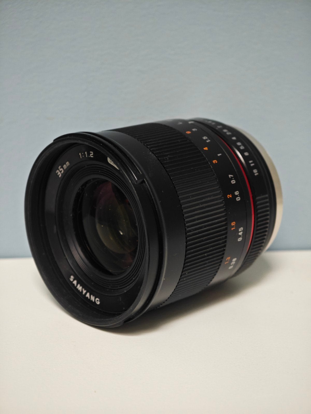 Samyang 35mm / F1.2 ED AS UMC CS |  Fuji X-mount, Samyang, 35 mm, Ophalen of Verzenden, Zo goed als nieuw