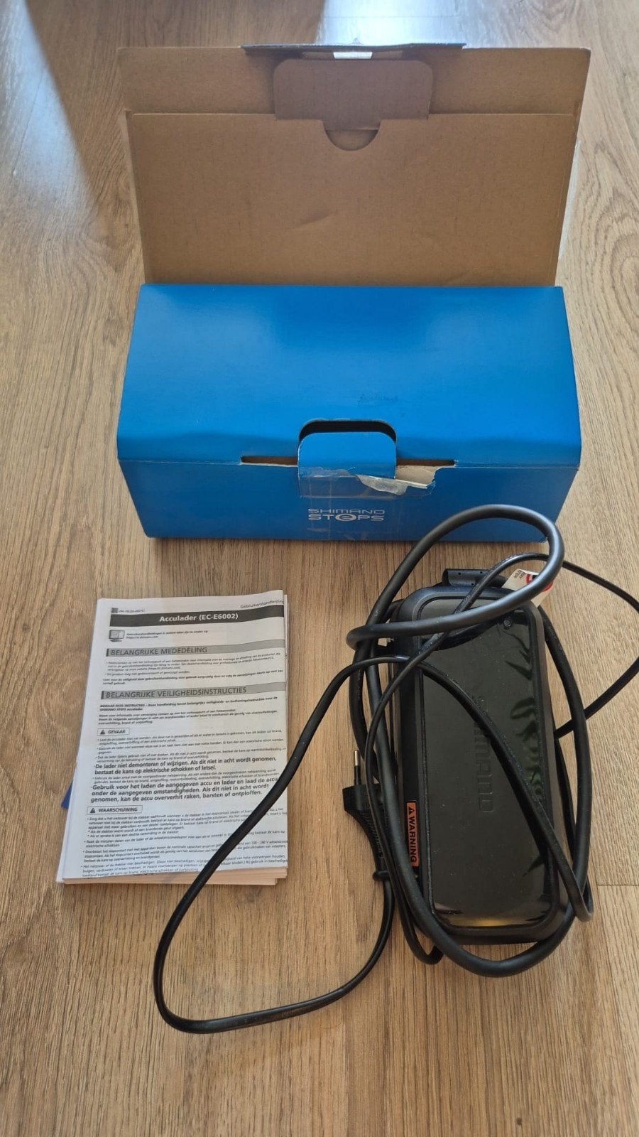 Shimano STEPS EC-E6002 acculader - Nieuw in doos, Ophalen of Verzenden