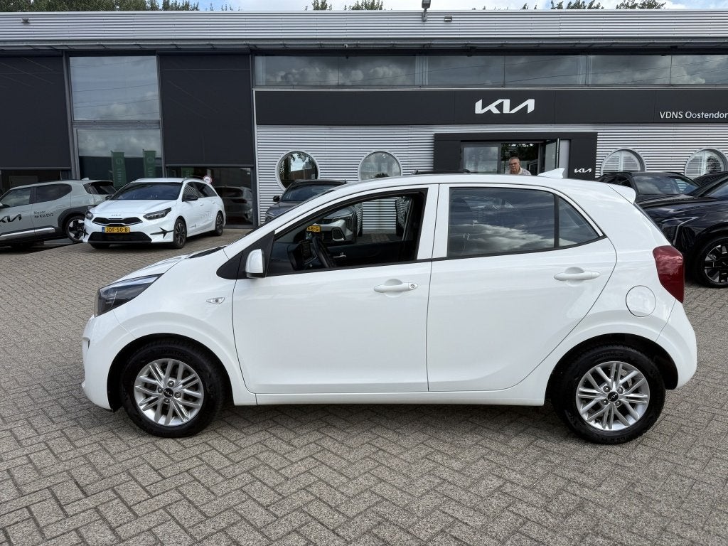 Kia Picanto 1.0 DPi AUTOMAAT DynamicLine -CAMERA - NAVI VIA, Auto's, Automaat, 877 kg, Gebruikt, 4 stoelen