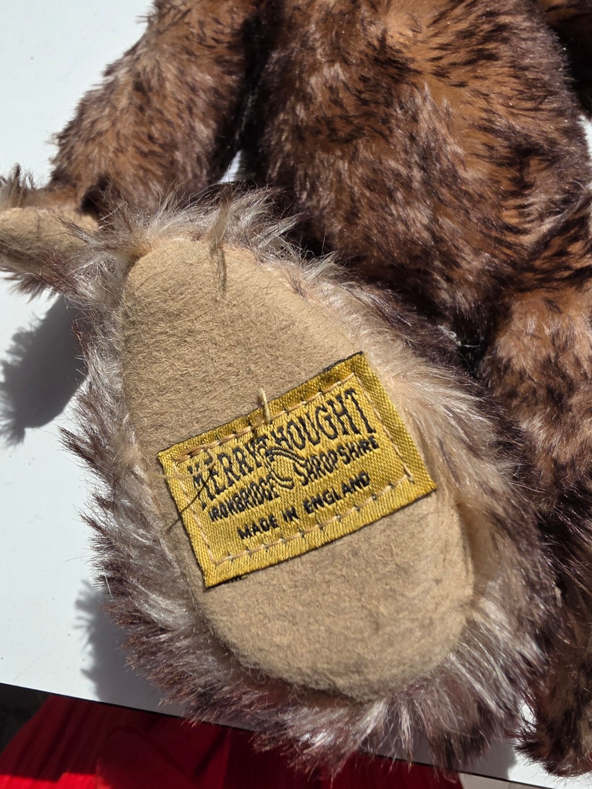 Vintage Merrythought Teddybeer - Made in England, Merry thought, Overige merken, Met geluid, Overige karakters