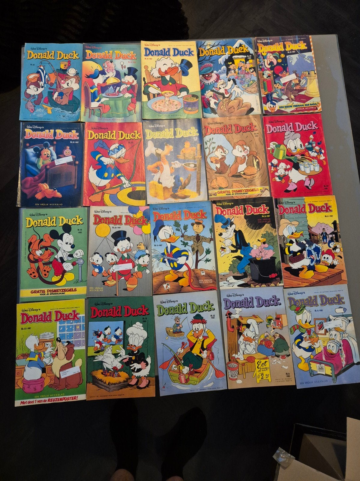 90 Donald Duck boekjes uit de jaren '60, '70, '80 en '90, Meerdere stripboeken, Ophalen of Verzenden, Gelezen