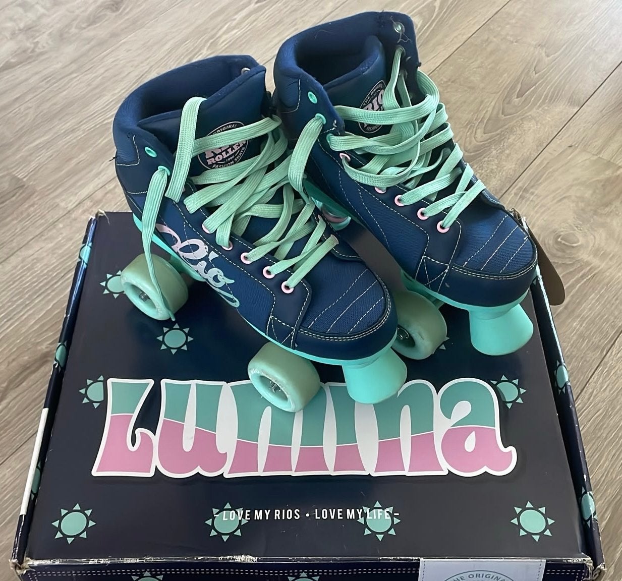 Rolschaatsen maat 37 - Rio Roller Lumina, Ophalen, Zo goed als nieuw, Kinderen