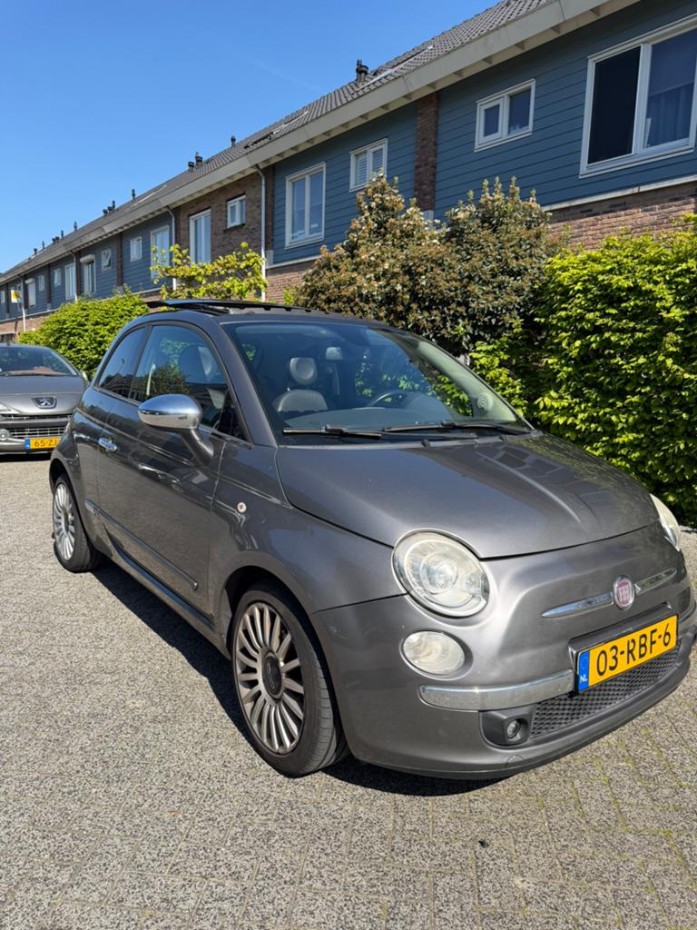 Fiat 500 Twinair, Auto's, Particulier, 915 kg, Zilver of Grijs, 25 km/l