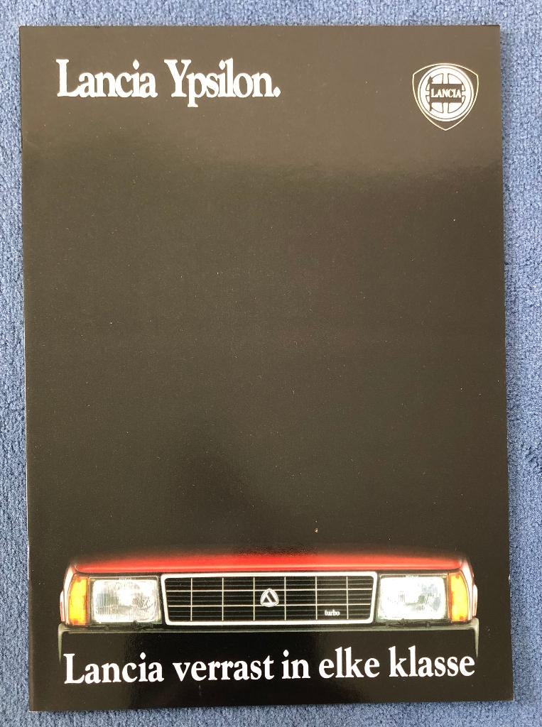 Lancia Autobianchi Ypsilon folder, Boeken, Auto's | Folders en Tijdschriften, Nieuw, Overige merken, Ophalen of Verzenden