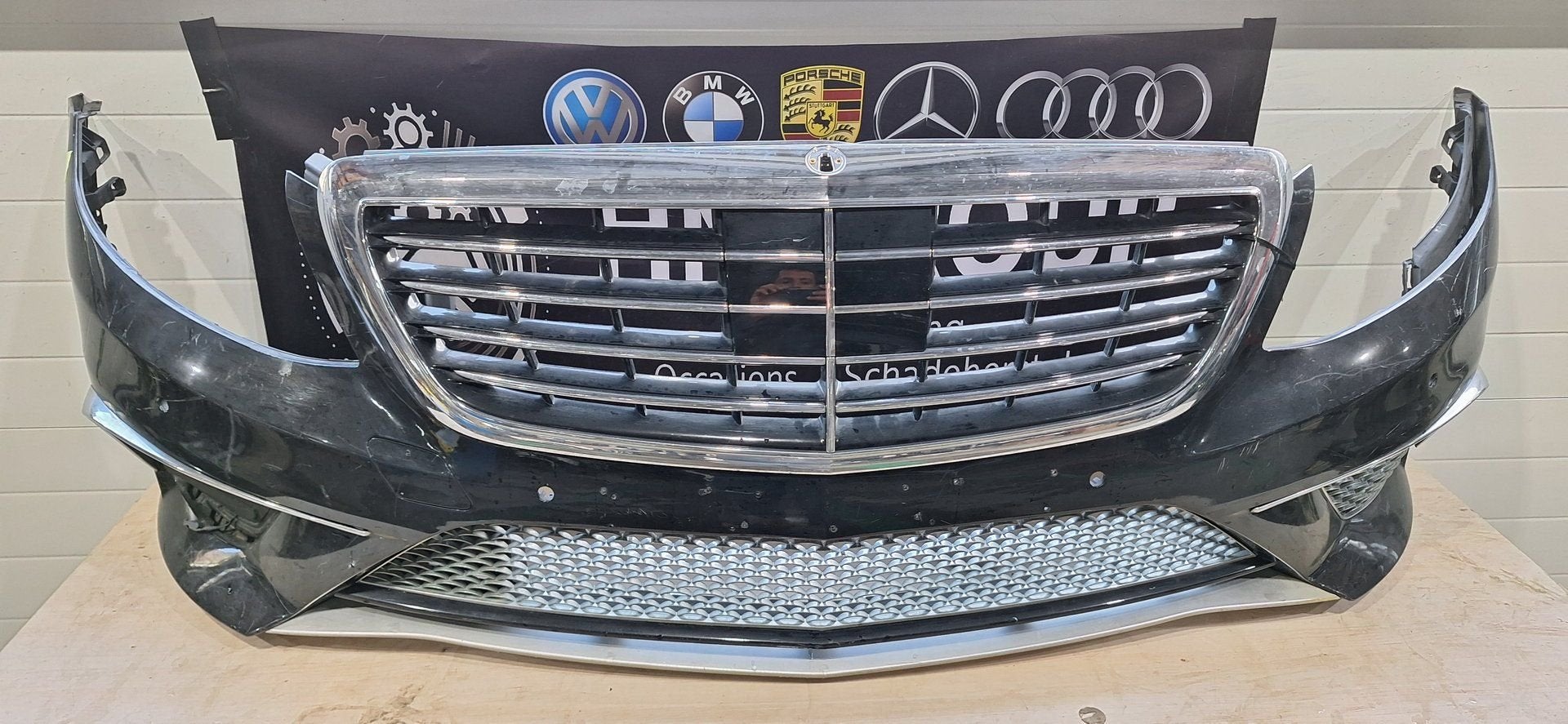 Voorbumpe Mercedes-Benz S AMG W222, Gebruikt, -, Voor, -