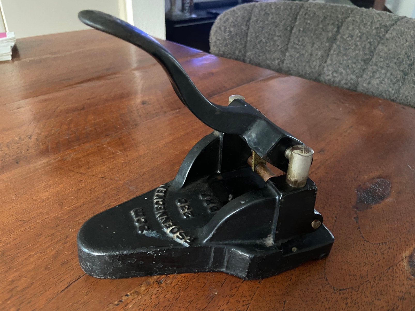 Vintage perforator F.Sonnecken, Antiek en Kunst, Ophalen of Verzenden