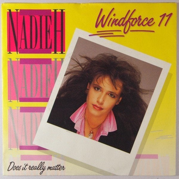 Neder Pop Single (1986) NADIEH - Windforce 11, Gebruikt, 7 inch, Ophalen of Verzenden, Fotohoes