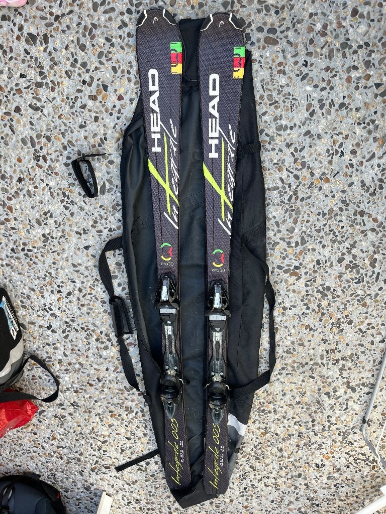 Head integrale 005 era 3.0 ski's 177cm + stokken + tas, Ophalen, 160 tot 180 cm, Gebruikt, Skiën
