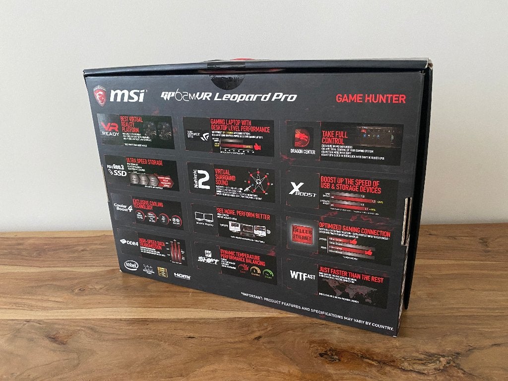Foto 4 van NIEUW MSI gaming laptop leopard pro, i7, GTX1060, 16gb, SSD