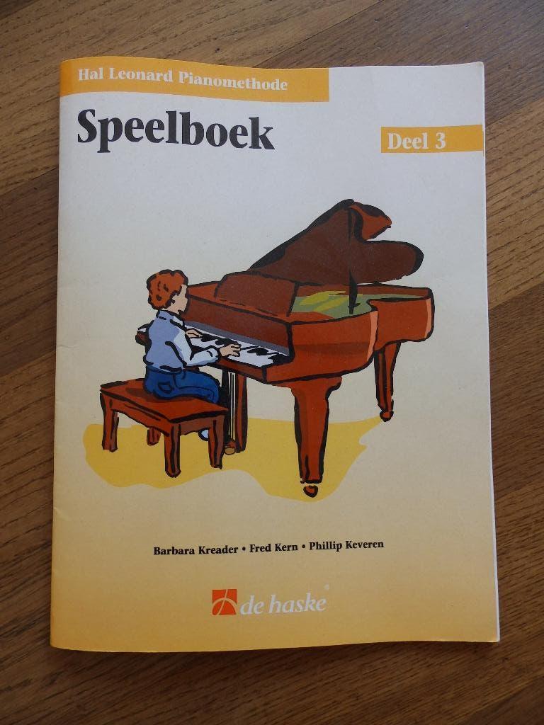 Speelboek Hal Leonard Pianomethode deel 3, Ophalen of Verzenden, Zo goed als nieuw, Thema, Piano