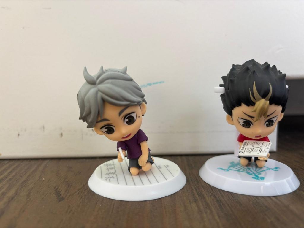 2x Haikyuu! Poppetjes anime manga, Verzamelen, Poppetjes en Figuurtjes, Ophalen of Verzenden, Gebruikt