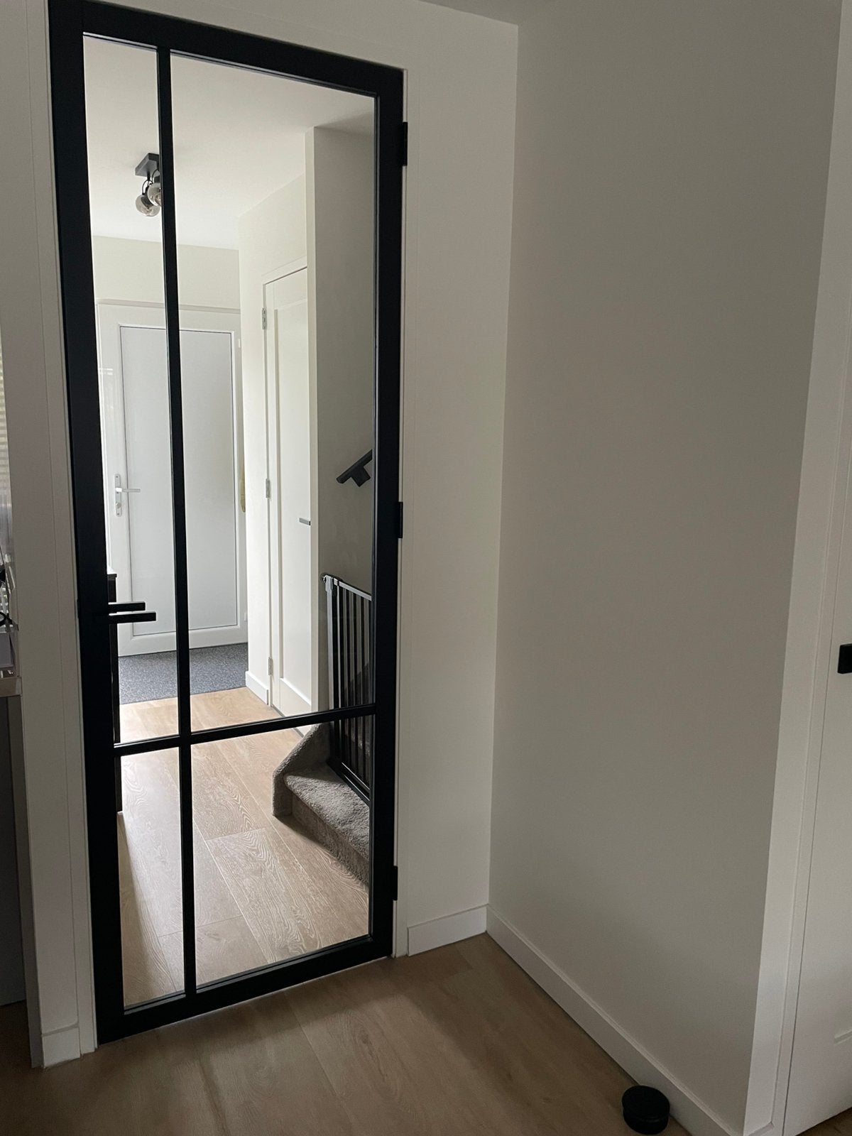 Skantrae binnendeur SSL 4009 zwart, Ophalen, Binnendeur, Zo goed als nieuw, 200 tot 215 cm