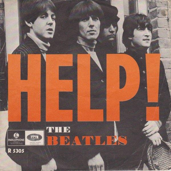 ZWEEDSE SINGLE The Beatles ‎– Help! MCCARTNEY LENNON, Verzenden, Zo goed als nieuw, Pop