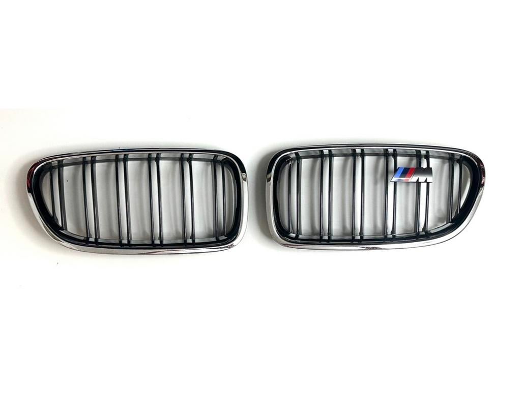 BMW M PERFORMANCE M5 Grille BMW F10/F11 Chrome Zwart, Verzenden, Gebruikt, BMW