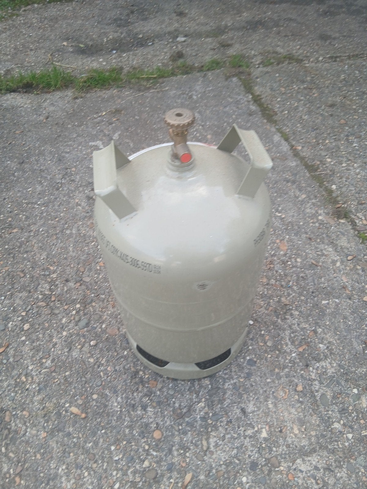 Gasfles - 3 kwart vol, Caravans en Kamperen, Ophalen, Gebruikt