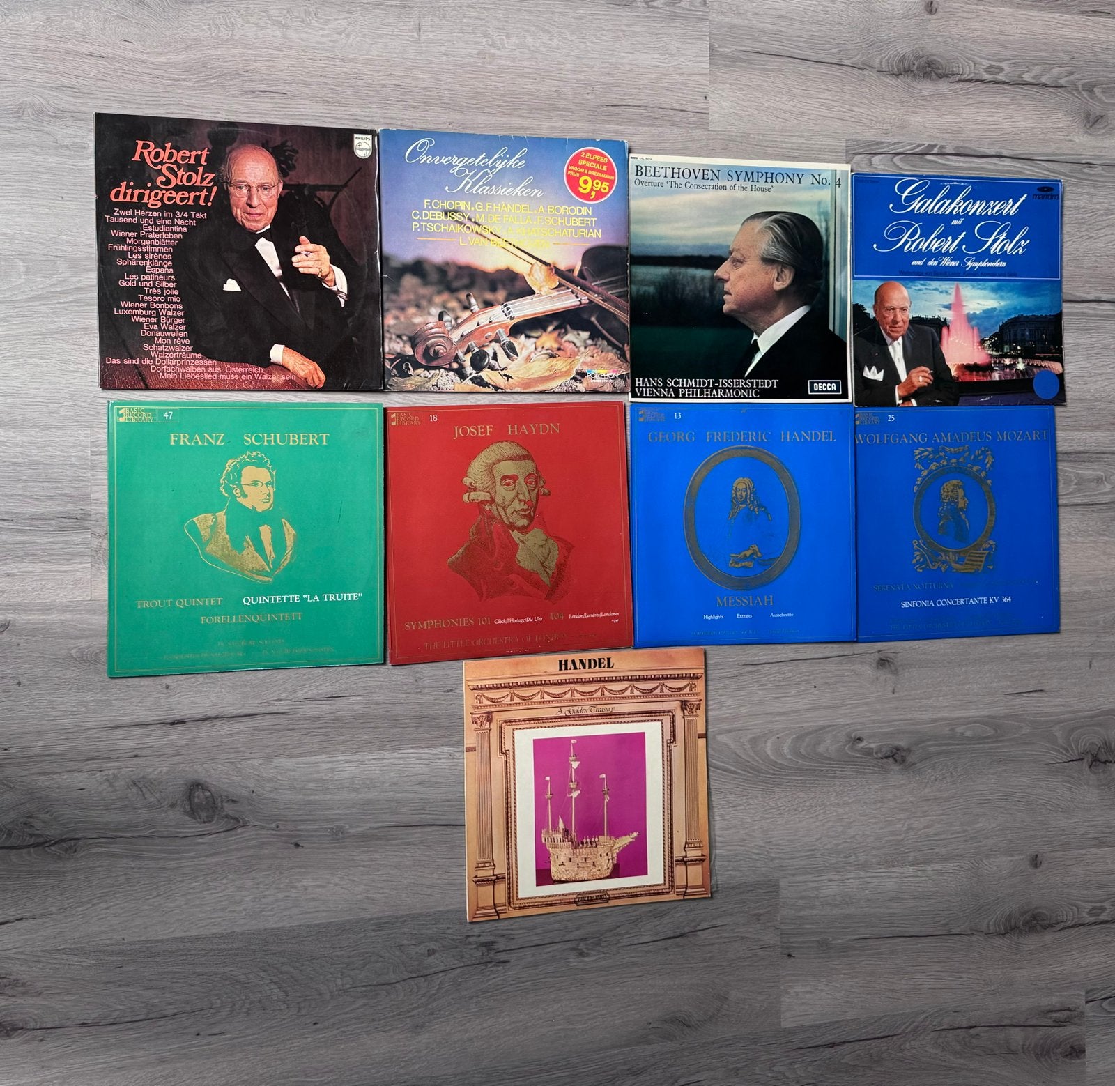 Collectie Klassieke Muziek - Handel, Beethoven, Mozart, Overige formaten, Overige typen, Ophalen of Verzenden, Zo goed als nieuw